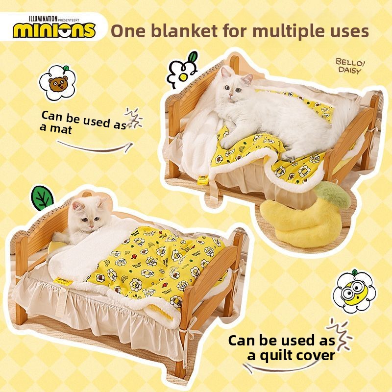 Cute Anime Merchandise - Minions cartoon cute pets small floral