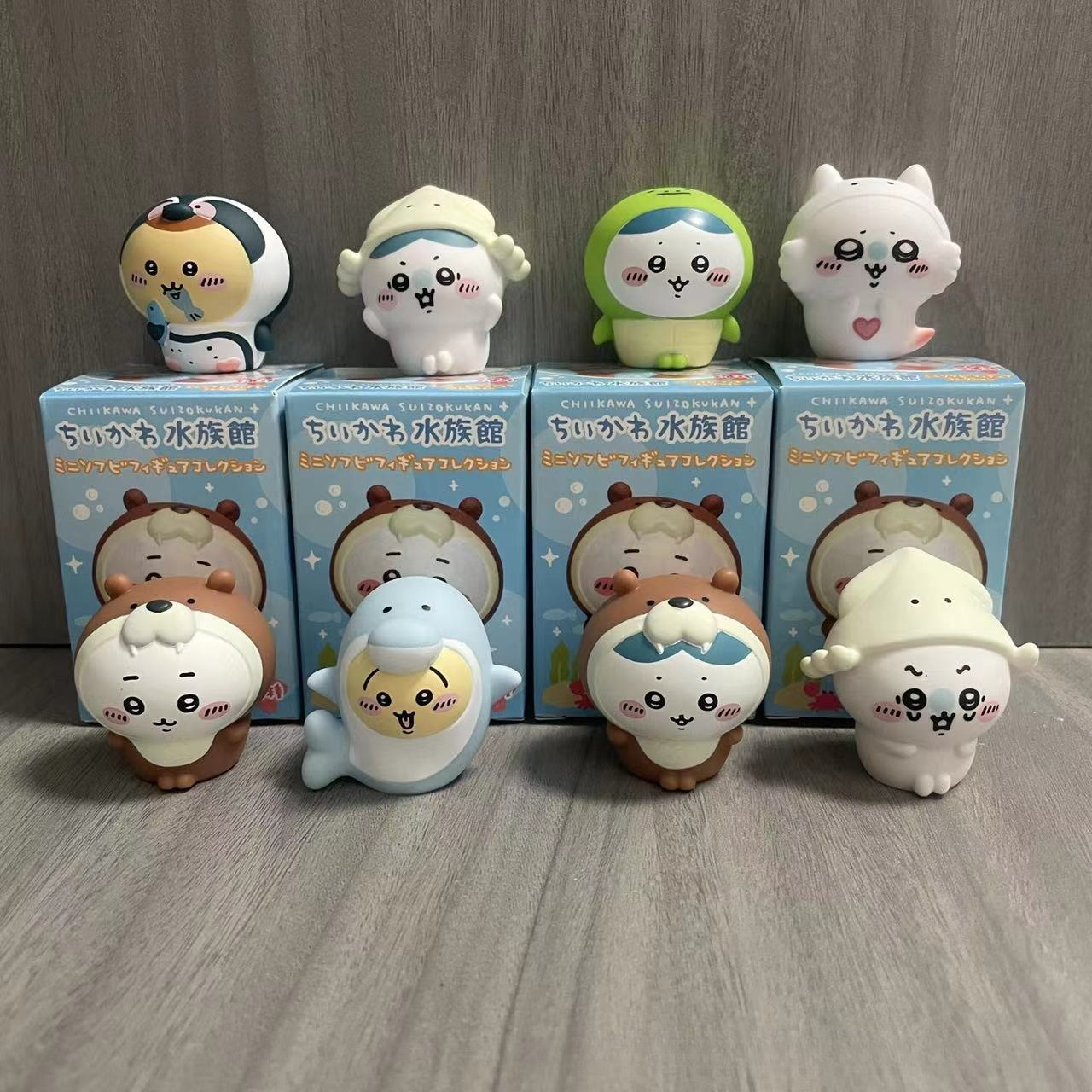 Anime Merchandise Box - Kawaii Chiikawas Aquarium Blind Box Figures
