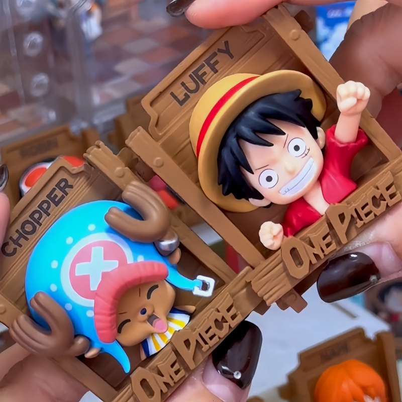 Luffy Anime Merchandise - Genuine One Piece Refrigerator Magnet Blind