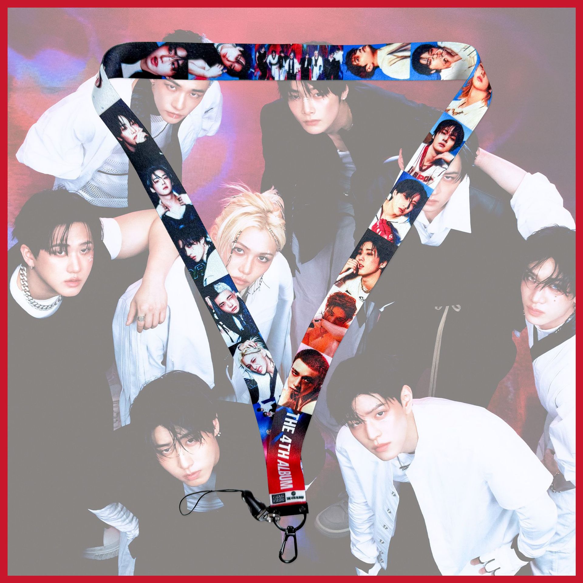 Anime Merchandise For Kids - SKZOO Stray Kids lanyard, official album