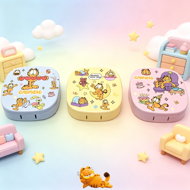 Anime Merchandise Box - Garfield cartoon cute colored contact lenses
