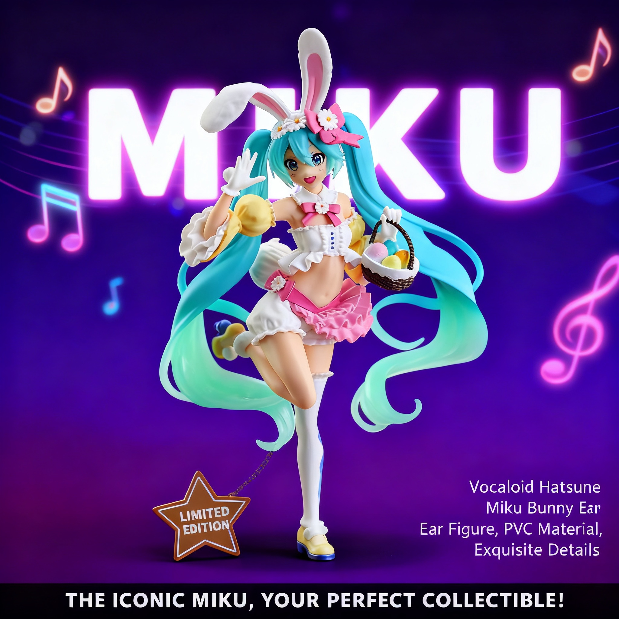 Hatsune Miku Figure Anime Doll – Cute Anime Merchandise recenzja i cena