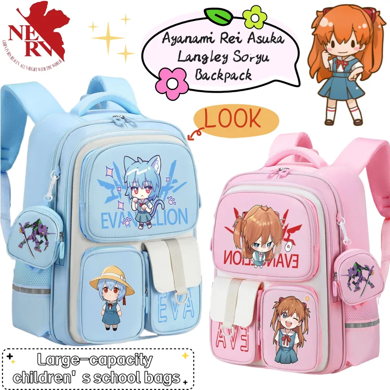 EVA Ayanami Rei Asuka Langley  – Anime Merchandise For Kids recenzja i cena