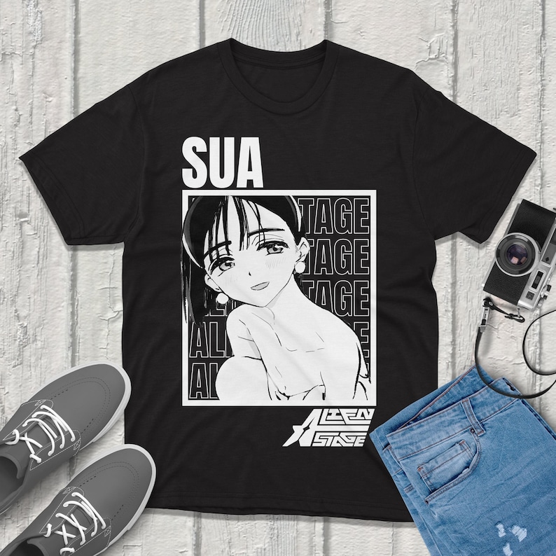 Sua Alien Stage T-shirt Vintag – Premium Anime Merchandise recenzja i cena