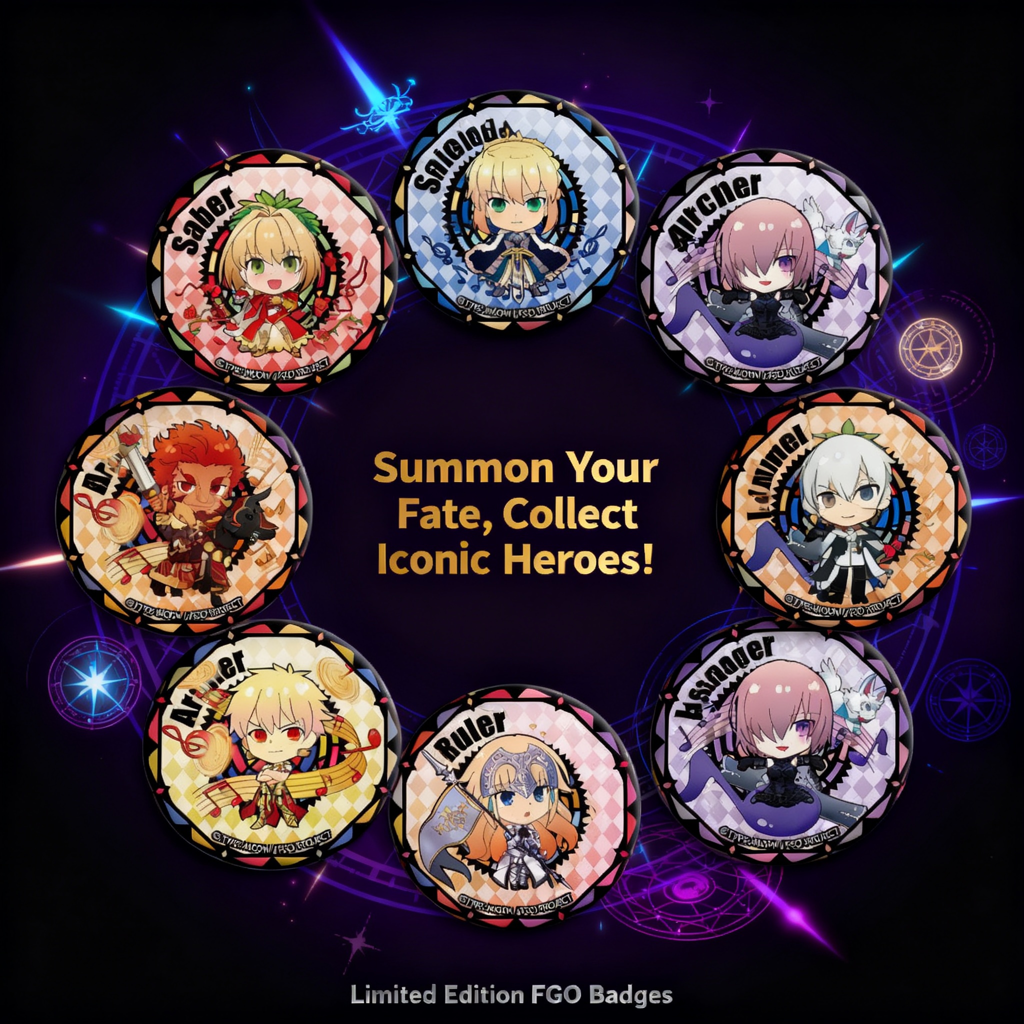 Fate Grand Order Anime Badge 5 – Fate Anime Merchandise recenzja i cena