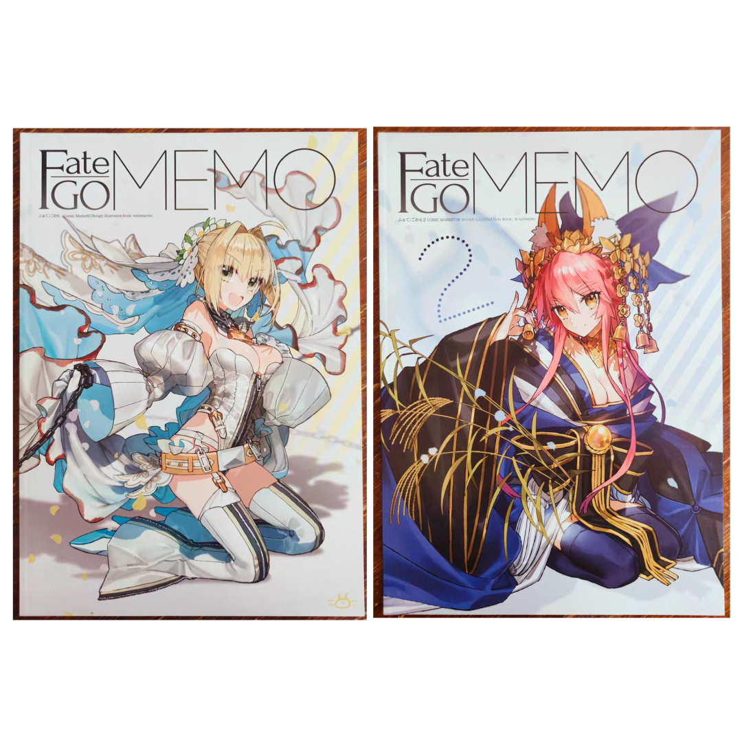 1 book Fate/GOMEMO 1 & 2 Art B – Fate Anime Merchandise recenzja i cena