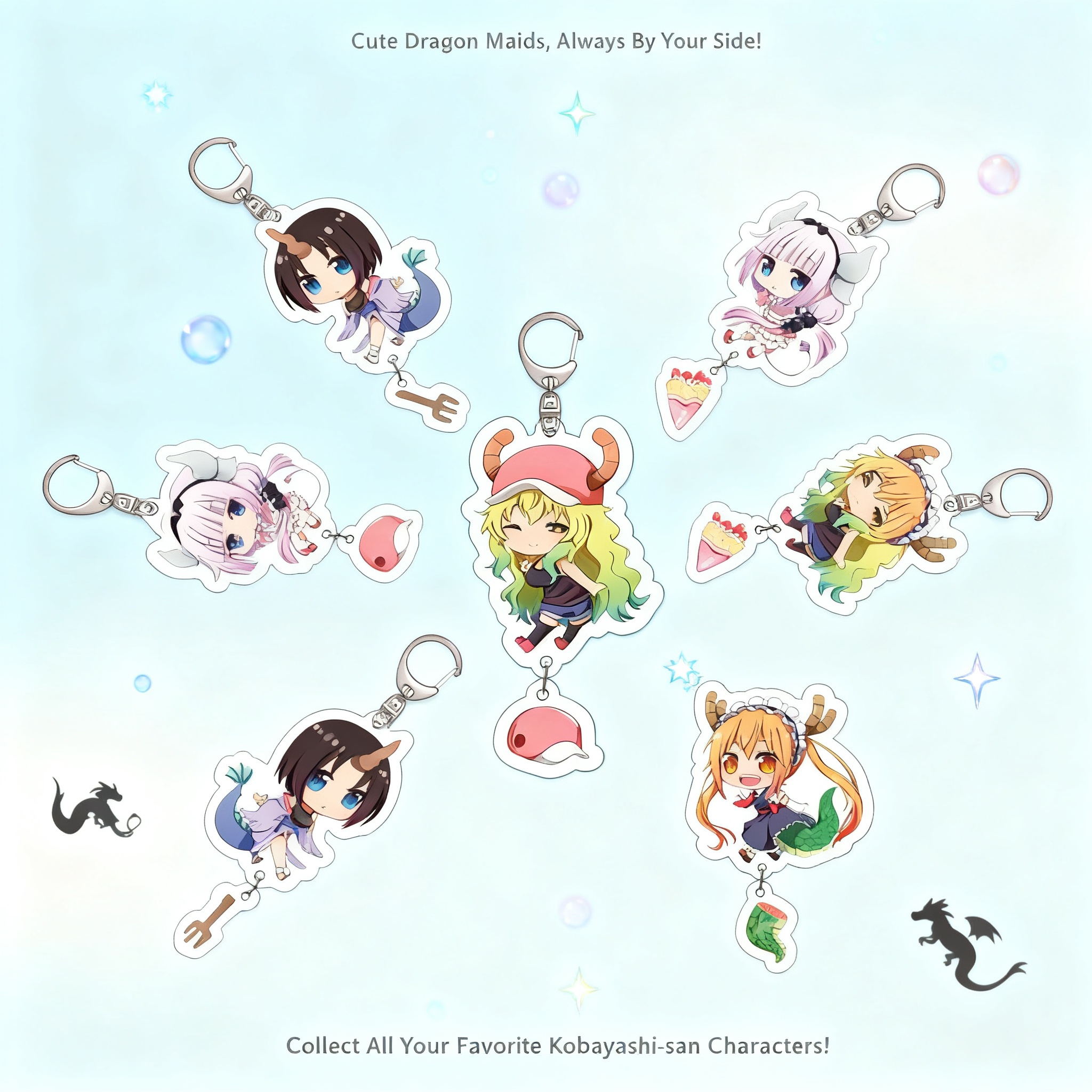 Anime Acrylic Keychain Miss Ko – Cute Anime Merchandise recenzja i cena