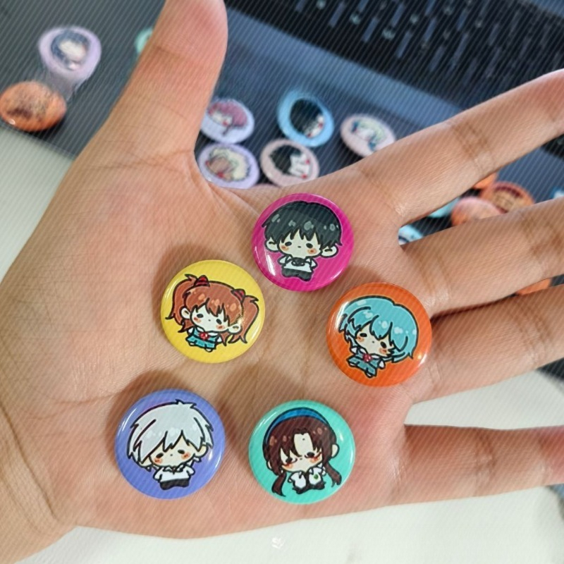5pcs Neon Cute Genesis Classic – Cute Anime Merchandise recenzja i cena