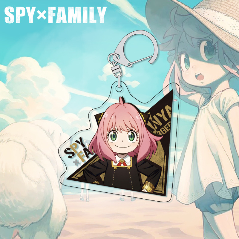 SPY×FAMILY Anya Keychain Acryl – Cute Anime Merchandise recenzja i cena