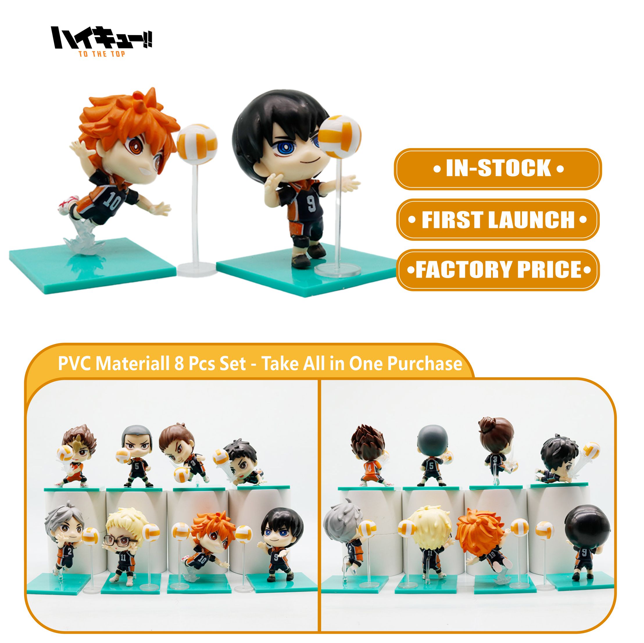 SEGA Haikyuu!! 8-Piece Collect – Premium Anime Merchandise recenzja i cena