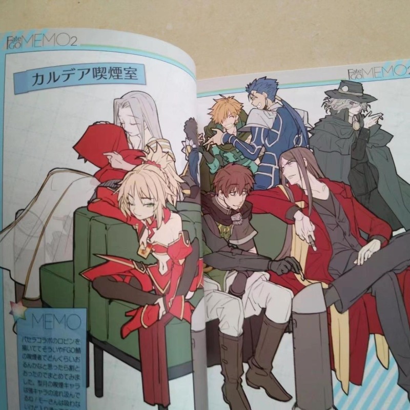 2 books Fate GO MEMO 1 2 Art B – Fate Anime Merchandise recenzja i cena