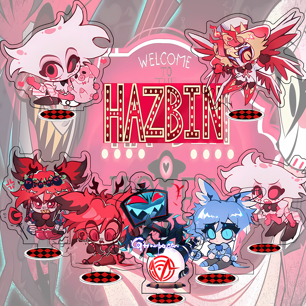 Hazbin Hotel 10cm Acrylic Stan – Premium Anime Merchandise recenzja i cena