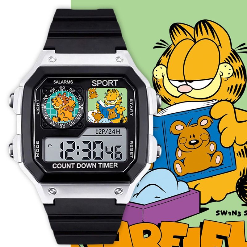 Garfield cartoon cute student  – Cute Anime Merchandise recenzja i cena