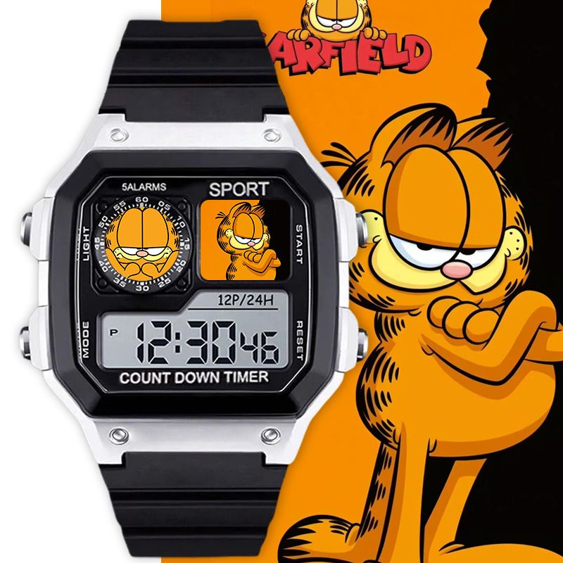 Garfield cartoon cute student  – Cute Anime Merchandise recenzja i cena