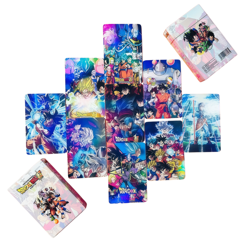 50pcs Dragon Ball holographic  – Anime Merchandise Box recenzja i cena