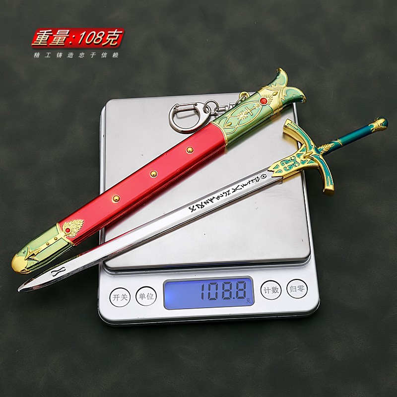22cm Caliburn Sword Altria Pen – Fate Anime Merchandise recenzja i cena